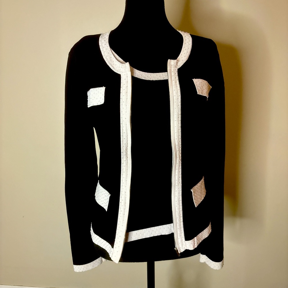 BCBGMAXAZRIA cardigan set.